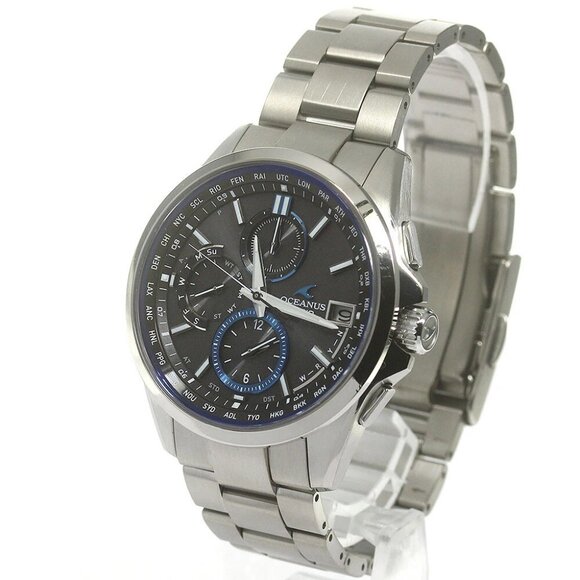 CASIO Oceanus Classic Line OCW-T2600-1AJF Solar Powered Radio Men's Watch_862048 - Picture 1 of 11